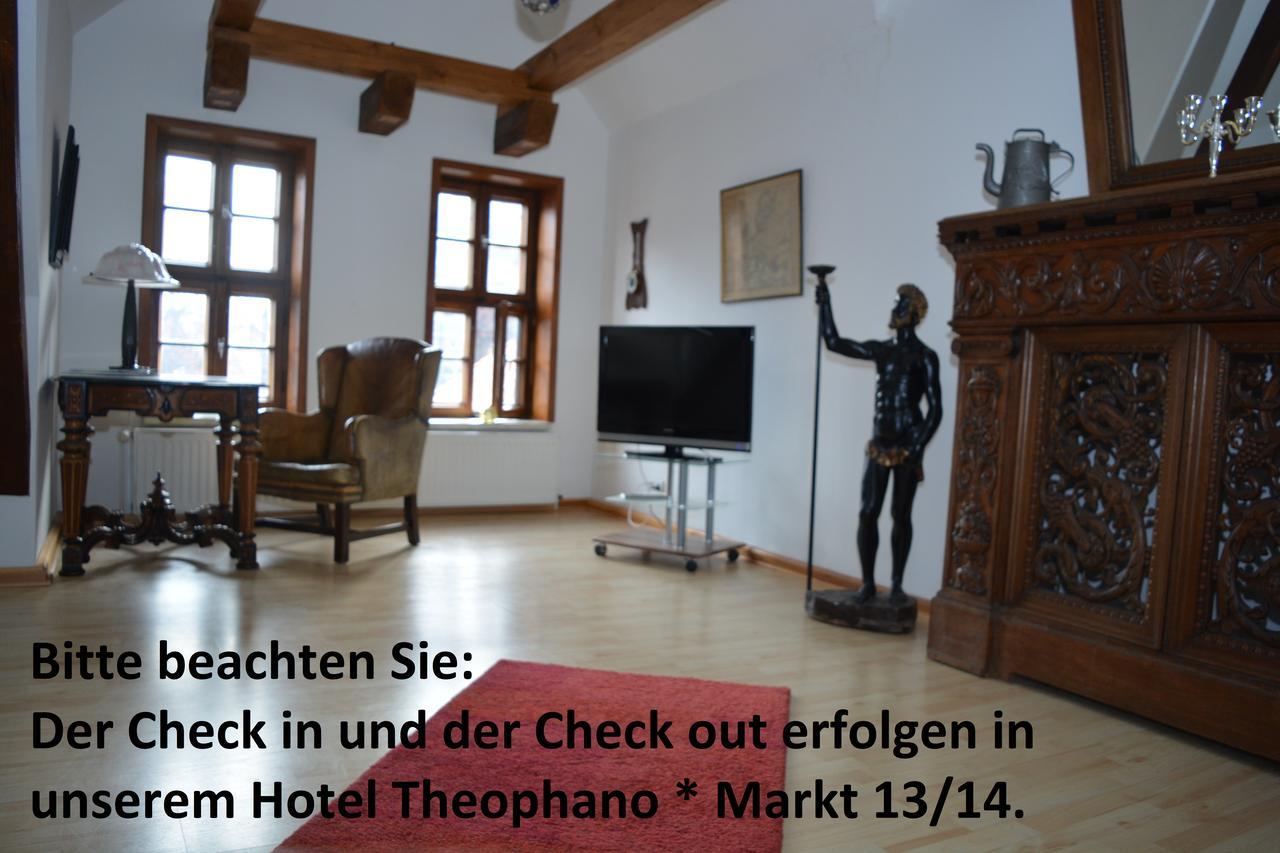 Theophano'S Appartements Im Kornmarkt Quedlinburg Eksteriør billede